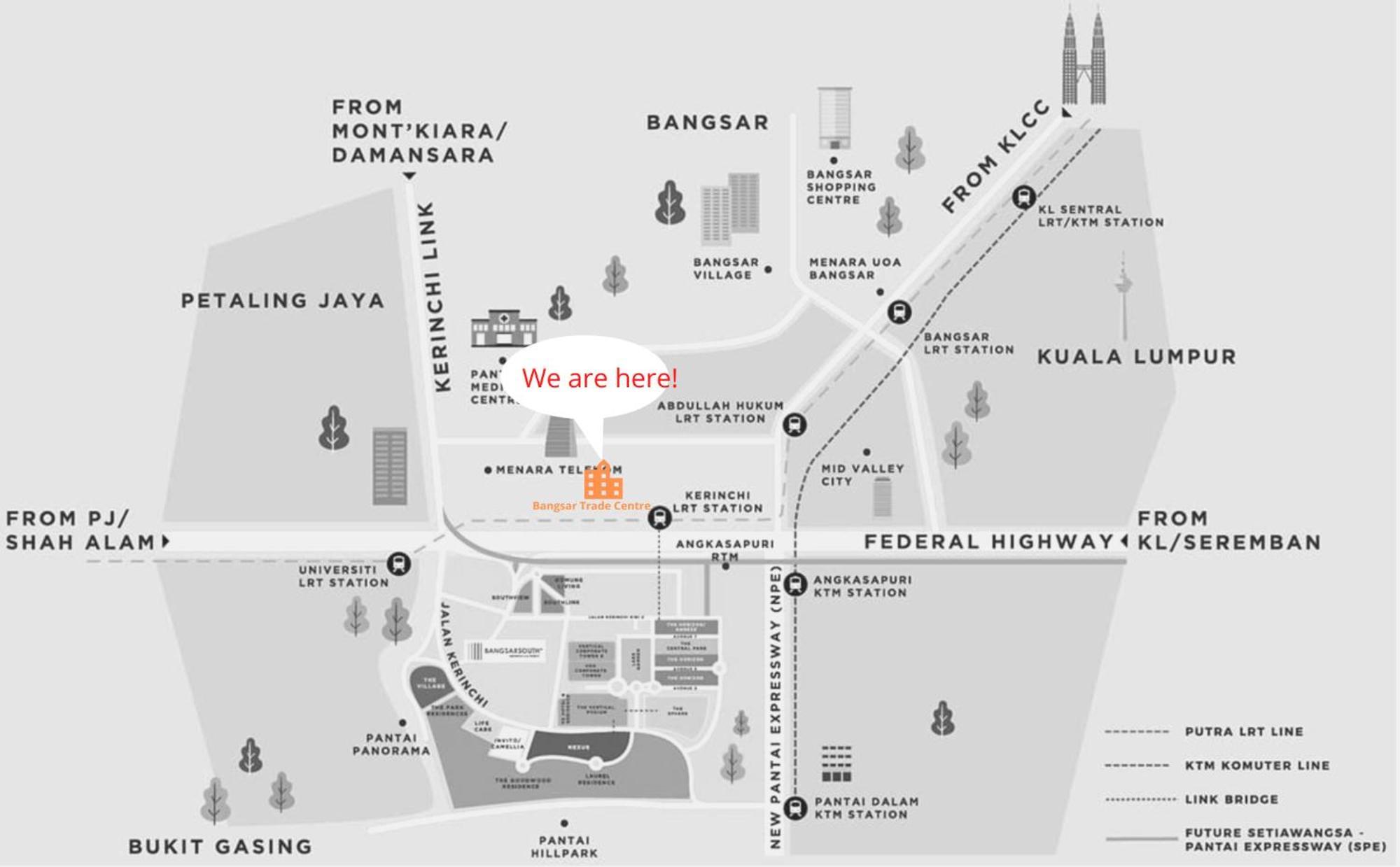 Panoramic City - Bangsar South Mid Valley Kuala Lumpur Exteriér fotografie